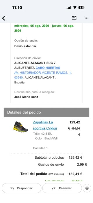 Zapatillas La Sportiva Trail Running 42.5