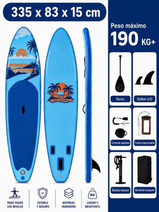 Tabla Paddle Surf Sin Estrenar 190KG+