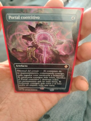 Carta Magic Portal Coercitivo Artefacto