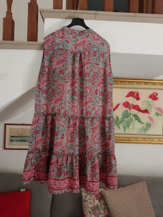 Vestito estivo donna fantasia paisley