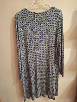 Vestido Mango estampado manga larga