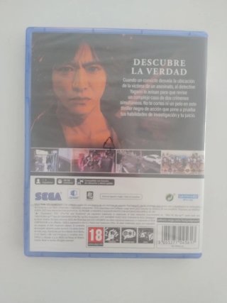PRECINTADO. Lost Judgment PS5 SEGA