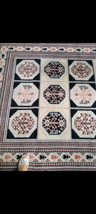 Alfombras  lana estilo persa multicolor 150 x 2 m.