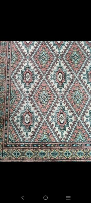 Alfombras  lana estilo persa multicolor 150 x 2 m.