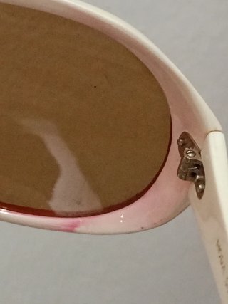 Gafas Spalding Retro 70s/80s Marrón/Rojo
