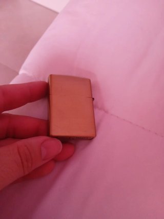 Encendedor Zipp con diseño de demonio