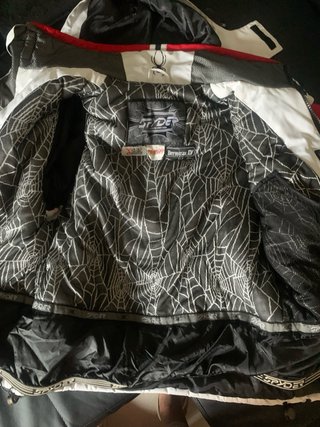 Chaqueta Spyder Hombre Roja y Blanca