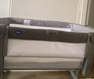 Minicuna Chicco Next2Me Magic Evo Gris Oscuro