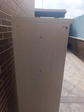 Módulo de armario empotrado de madera