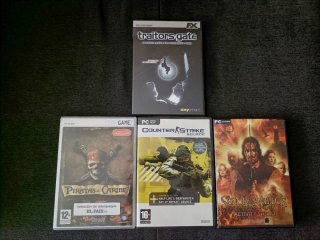 Colección 4 Juegos PC Piratas,Counter,Señor,traito