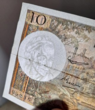 🇫🇷 Billete 10 Francos 1963