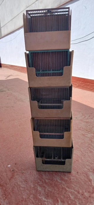 Jaulas para pájaros apilables