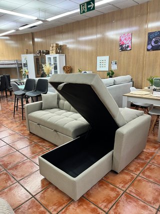 Sofá Cama Matrimonial + Arcón NUEVO