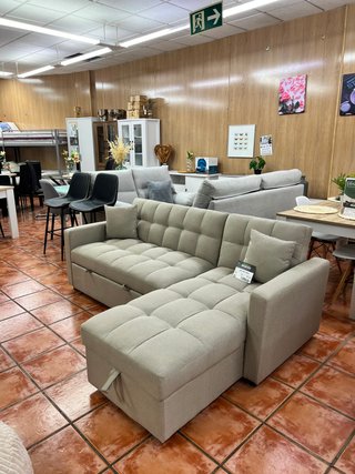 Sofá Cama Matrimonial + Arcón NUEVO