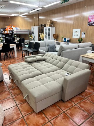 Sofá Cama Matrimonial + Arcón NUEVO
