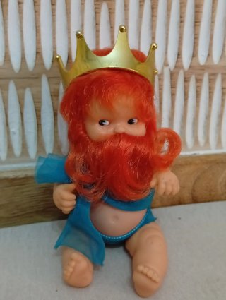 Muñeco Barriguitas Neptuno Famosa Antiguo