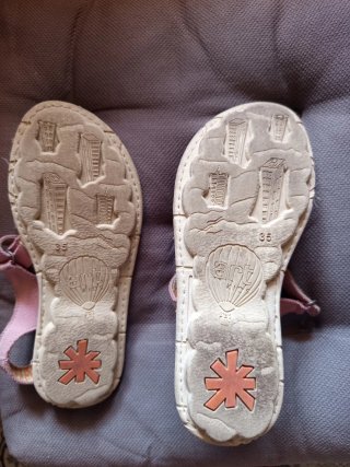 Sandalias niña Art multicolor rosas