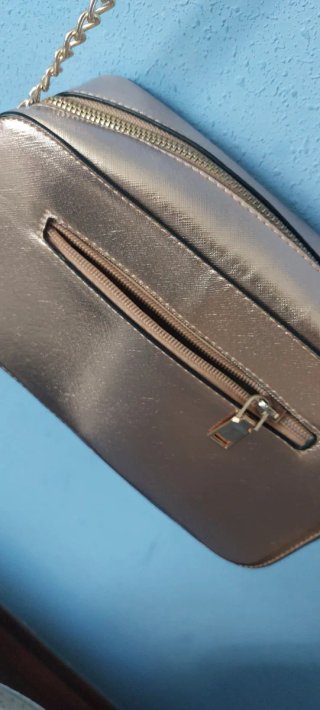 Bolso bandolera dorado