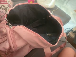 Bolsa de viaje 2 en 1 rosa