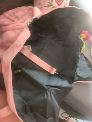 Bolsa de viaje 2 en 1 rosa