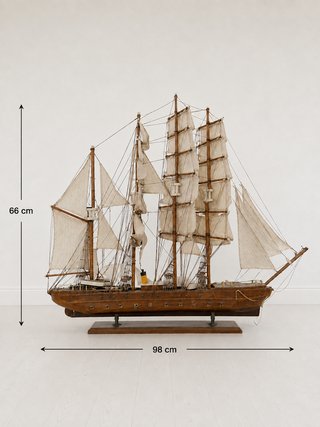 Maqueta Barco Vela Grande tipo Krabbenkutter