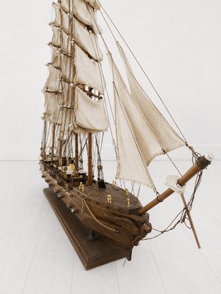 Maqueta Barco Vela Grande tipo Krabbenkutter