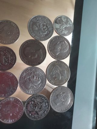 Lote Monedas Plata Antiguas -300 gra última oferta