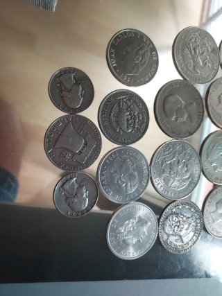 Lote Monedas Plata Antiguas -300 gra última oferta