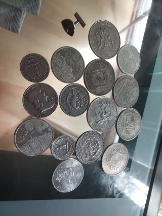 Lote Monedas Plata Antiguas -300 gra última oferta