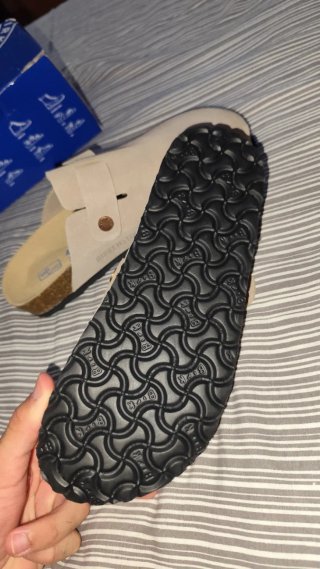 Birkenstock Talla 41 Marrón Gris