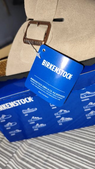 Birkenstock Talla 41 Marrón Gris