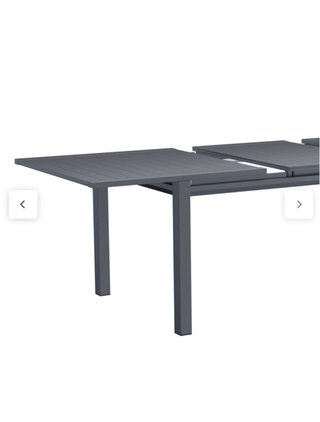 Mesa de jardín extensible NATERIAL