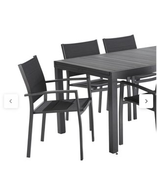 Mesa de jardín extensible NATERIAL