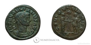 SESTERCIO REDUCIDO AURELIANO MUY RARA (A771)