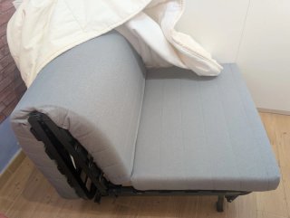 Sillón cama IKEA LYCKSELE LÖVÅS blanco