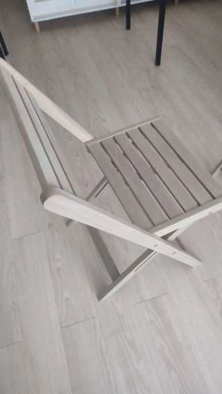 Sillas de madera plegables