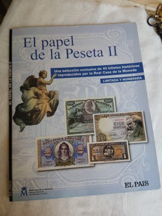 Álbumes Históricos Peseta (El País / FNMT)