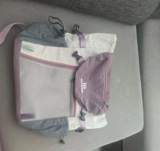 Mochila Nansen Trekking Morado/Gris