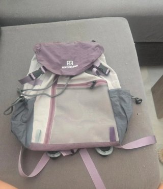 Mochila Nansen Trekking Morado/Gris