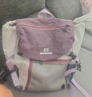 Mochila Nansen Trekking Morado/Gris