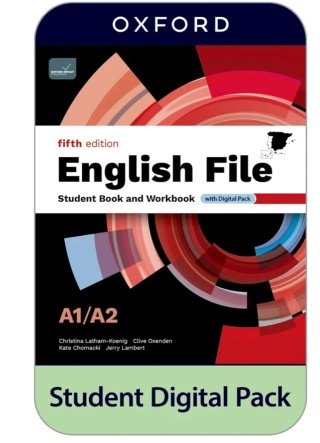 Libro de inglés para escuela de idiomas A1/A2.