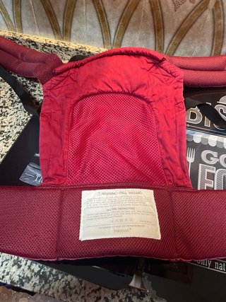 Mochila Portabebés Ergonómica Roja