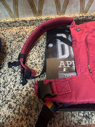 Mochila Portabebés Ergonómica Roja