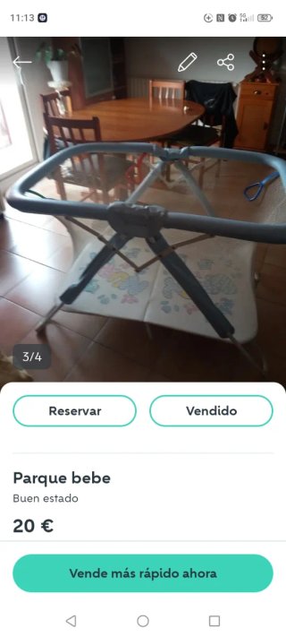 Parque infantil azul