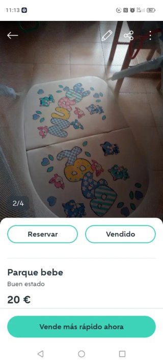 Parque infantil azul