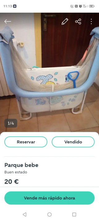 Parque infantil azul