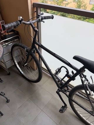 Bicicleta negra