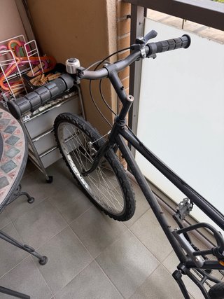 Bicicleta negra