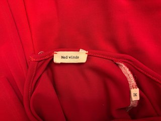 Vestido Med Winds Rojo
