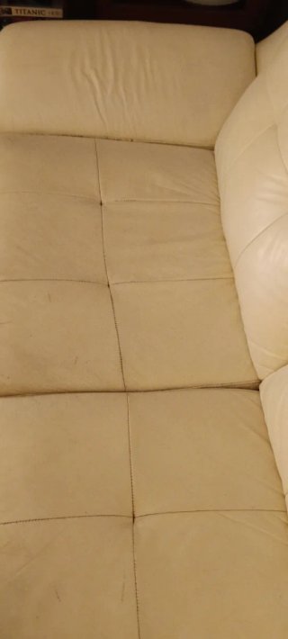 Learher corner sofa